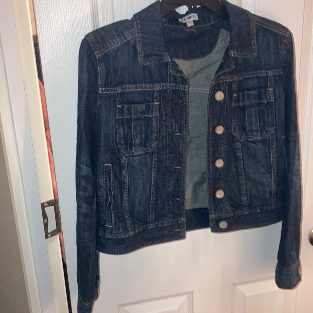 Express Jean Jacket Size Small